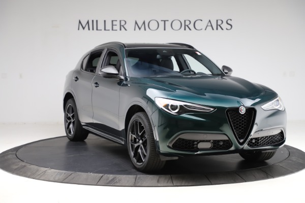 New 2021 Alfa Romeo Stelvio Ti Sport Q4 for sale Sold at Bentley Greenwich in Greenwich CT 06830 11