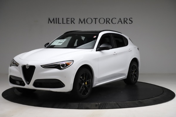 New 2021 Alfa Romeo Stelvio Ti Sport Q4 for sale Sold at Bentley Greenwich in Greenwich CT 06830 2