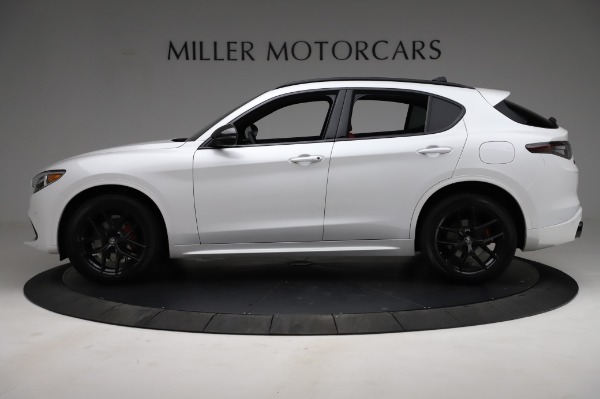 New 2021 Alfa Romeo Stelvio Ti Sport Q4 for sale Sold at Bentley Greenwich in Greenwich CT 06830 3