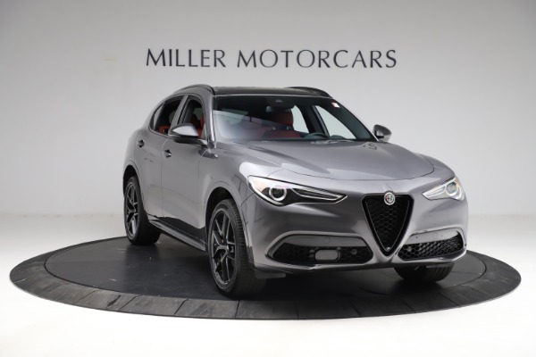 New 2021 Alfa Romeo Stelvio Ti Sport Q4 for sale Sold at Bentley Greenwich in Greenwich CT 06830 12