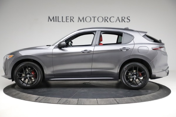 New 2021 Alfa Romeo Stelvio Ti Sport Q4 for sale Sold at Bentley Greenwich in Greenwich CT 06830 3