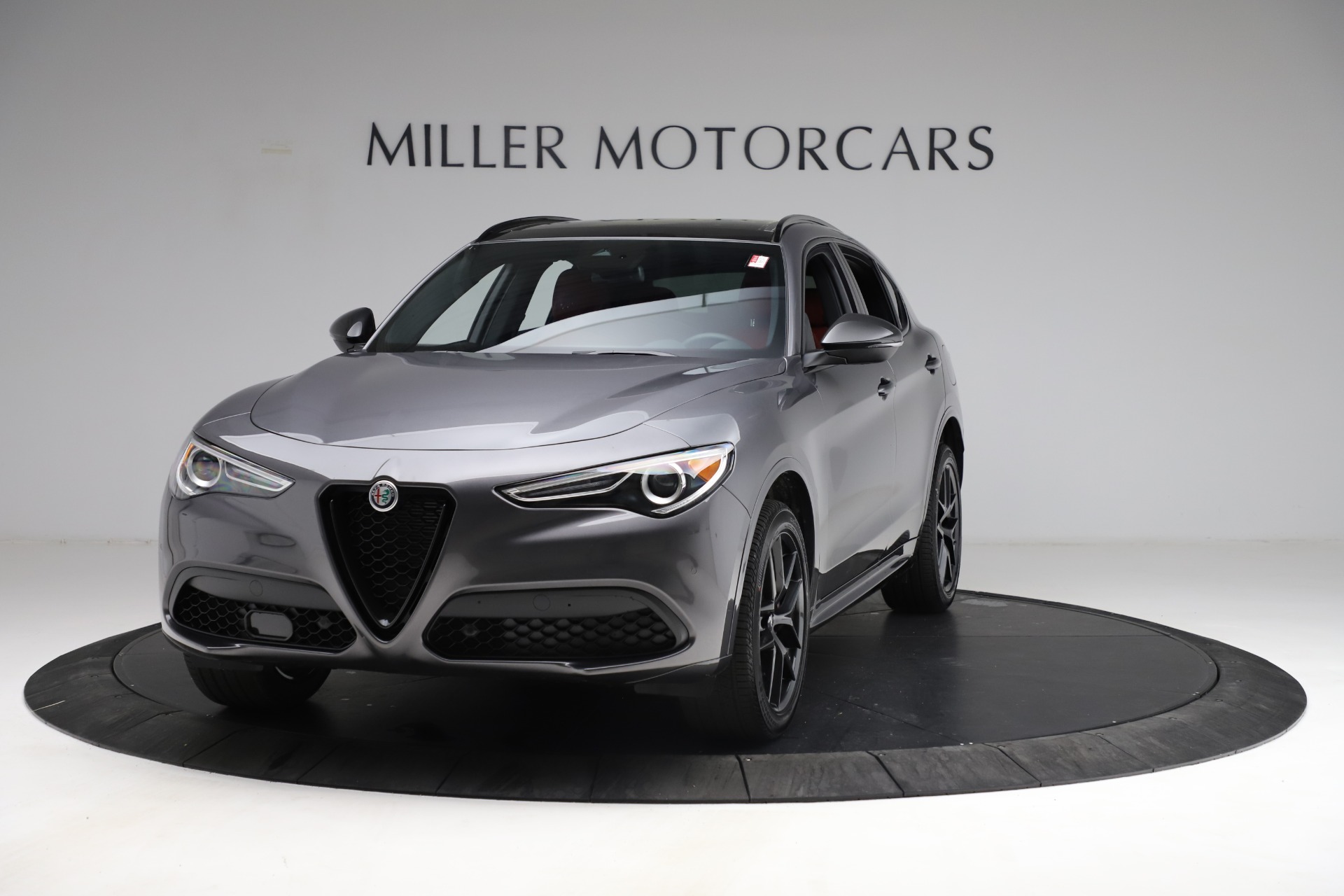 New 2021 Alfa Romeo Stelvio Ti Sport Q4 for sale Sold at Bentley Greenwich in Greenwich CT 06830 1