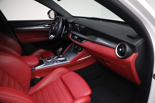Used 2021 Alfa Romeo Stelvio Ti Sport Q4 for sale Sold at Bentley Greenwich in Greenwich CT 06830 24