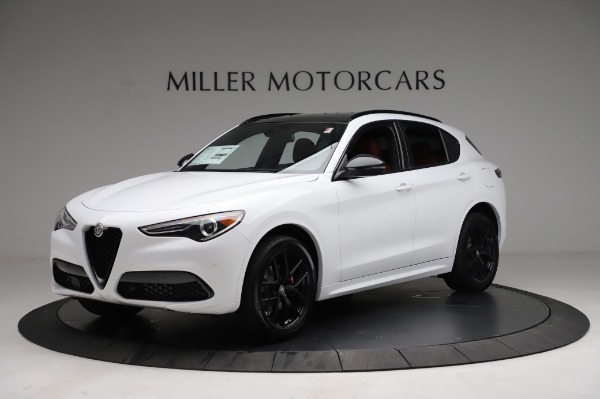 New 2021 Alfa Romeo Stelvio Ti Sport Q4 for sale Sold at Bentley Greenwich in Greenwich CT 06830 2