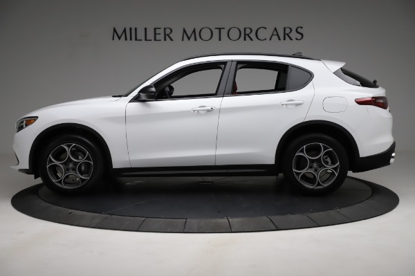 New 2021 Alfa Romeo Stelvio Q4 for sale Sold at Bentley Greenwich in Greenwich CT 06830 3