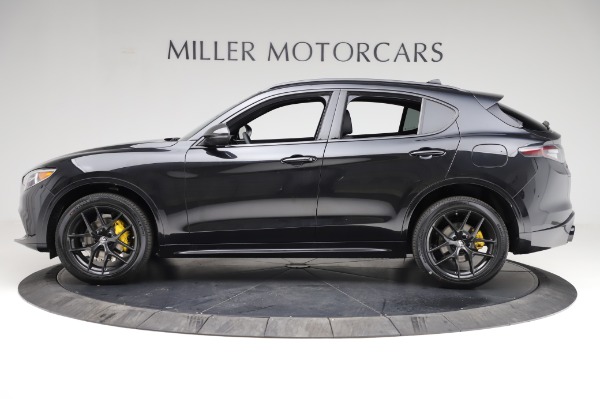 New 2021 Alfa Romeo Stelvio Ti Sport Q4 for sale Sold at Bentley Greenwich in Greenwich CT 06830 3