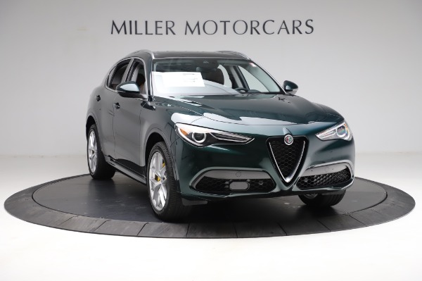 New 2021 Alfa Romeo Stelvio Ti Q4 for sale Sold at Bentley Greenwich in Greenwich CT 06830 12