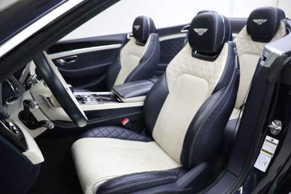 Used 2021 Bentley Continental GTC W12 for sale Sold at Bentley Greenwich in Greenwich CT 06830 26