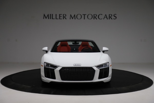 Used 2018 Audi R8 Spyder for sale Sold at Bentley Greenwich in Greenwich CT 06830 12