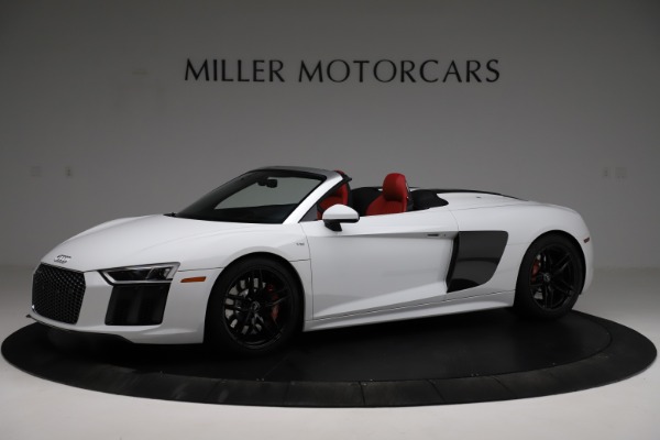 Used 2018 Audi R8 Spyder for sale Sold at Bentley Greenwich in Greenwich CT 06830 2