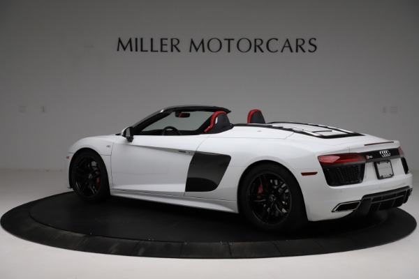 Used 2018 Audi R8 Spyder for sale Sold at Bentley Greenwich in Greenwich CT 06830 4