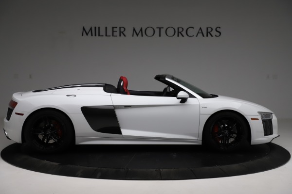 Used 2018 Audi R8 Spyder for sale Sold at Bentley Greenwich in Greenwich CT 06830 9