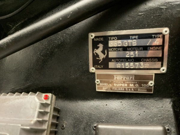 Used 1972 Ferrari 365 GTB/4 Daytona for sale Sold at Bentley Greenwich in Greenwich CT 06830 24