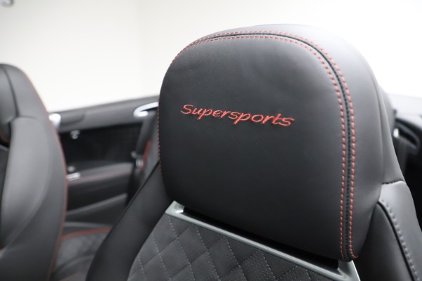 Used 2018 Bentley Continental GT Supersports for sale Sold at Bentley Greenwich in Greenwich CT 06830 27