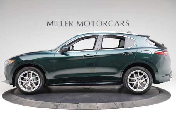 New 2021 Alfa Romeo Stelvio Ti Q4 for sale Sold at Bentley Greenwich in Greenwich CT 06830 3