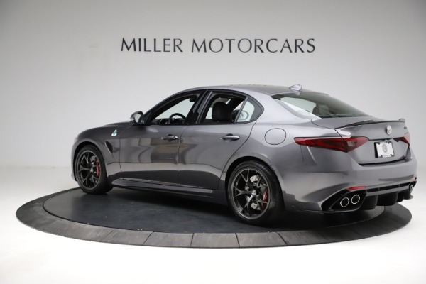 New 2021 Alfa Romeo Giulia Quadrifoglio for sale Sold at Bentley Greenwich in Greenwich CT 06830 4