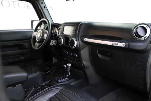 Used 2018 Jeep Wrangler JK Rubicon for sale Sold at Bentley Greenwich in Greenwich CT 06830 21