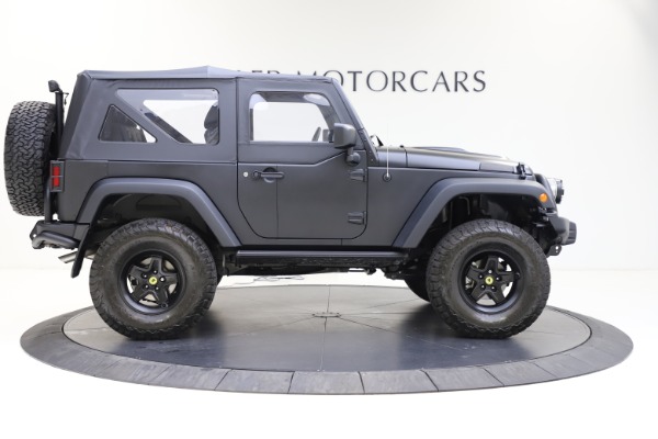 Used 2018 Jeep Wrangler JK Rubicon for sale Sold at Bentley Greenwich in Greenwich CT 06830 9