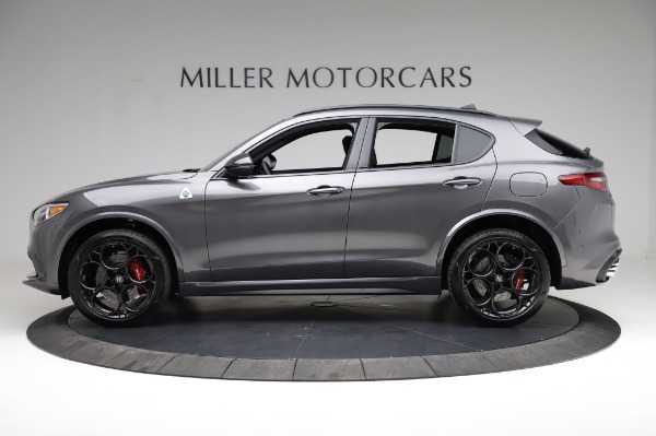 New 2021 Alfa Romeo Stelvio Quadrifoglio for sale Sold at Bentley Greenwich in Greenwich CT 06830 3