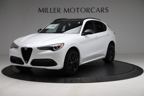 New 2021 Alfa Romeo Stelvio Ti Sport Q4 for sale Sold at Bentley Greenwich in Greenwich CT 06830 2