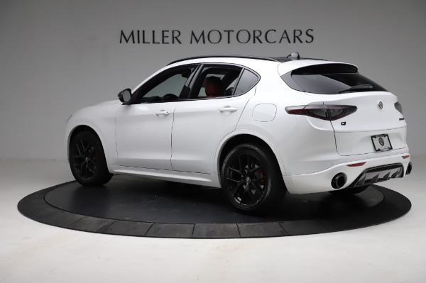 New 2021 Alfa Romeo Stelvio Ti Sport Q4 for sale Sold at Bentley Greenwich in Greenwich CT 06830 4