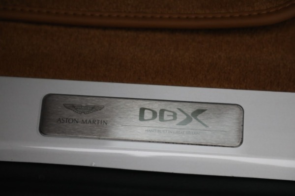 Used 2021 Aston Martin DBX for sale Call for price at Bentley Greenwich in Greenwich CT 06830 19