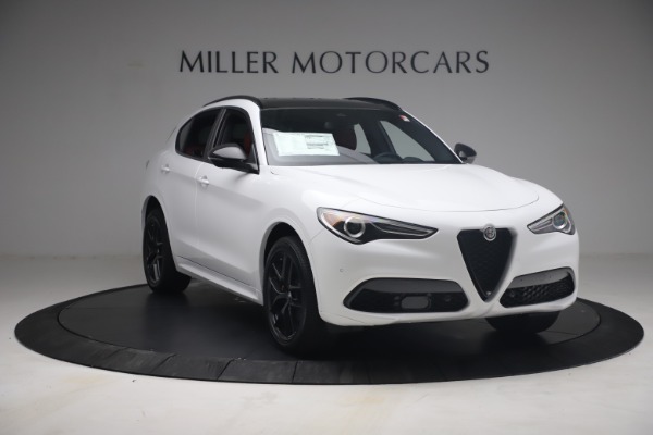 New 2021 Alfa Romeo Stelvio Ti Sport Q4 for sale Sold at Bentley Greenwich in Greenwich CT 06830 12