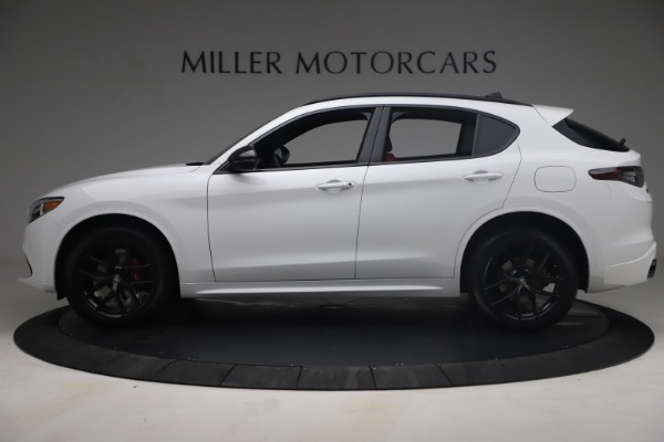 New 2021 Alfa Romeo Stelvio Ti Sport Q4 for sale Sold at Bentley Greenwich in Greenwich CT 06830 3