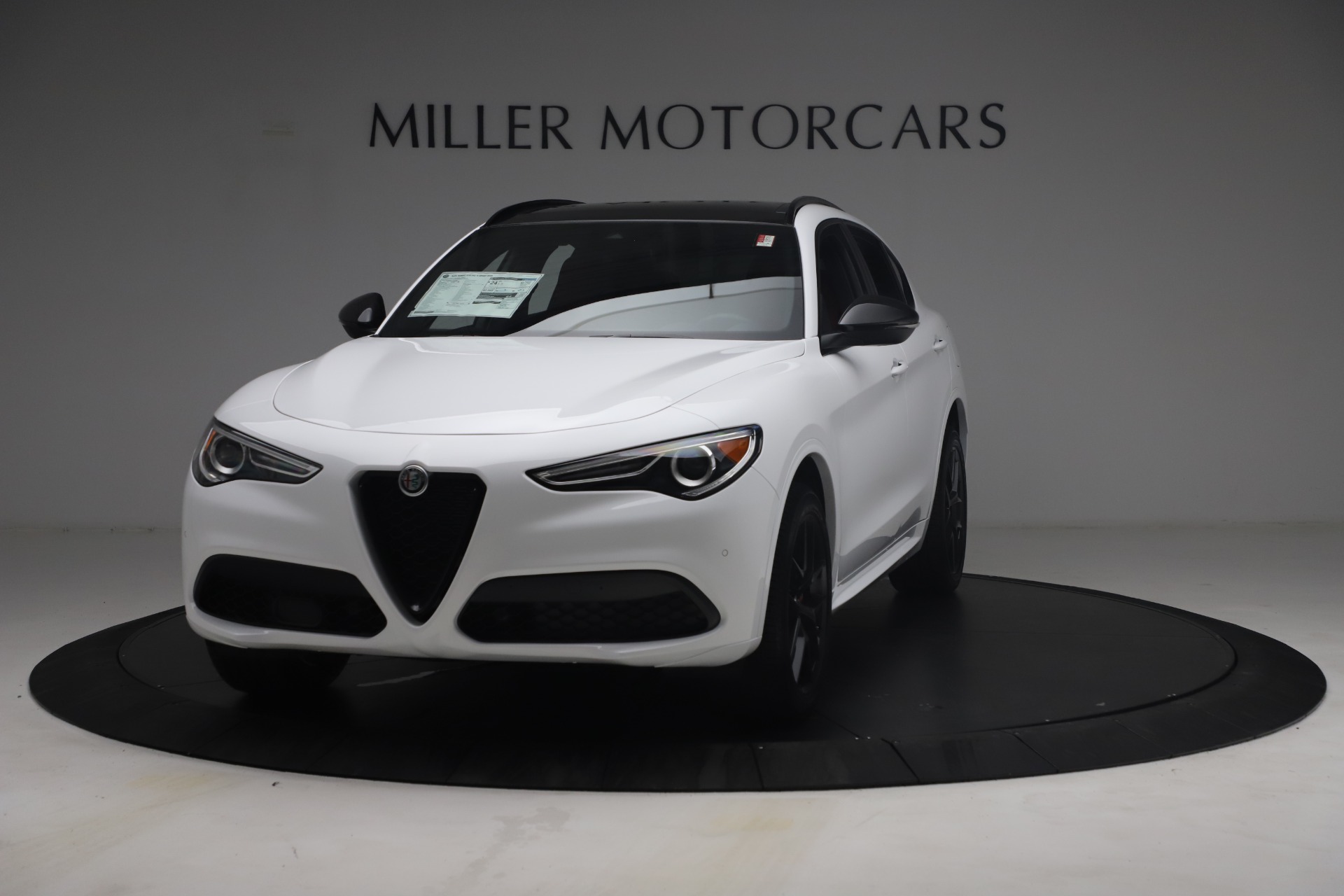 New 2021 Alfa Romeo Stelvio Ti Sport Q4 for sale Sold at Bentley Greenwich in Greenwich CT 06830 1