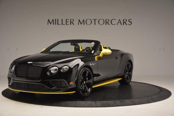 New 2017 Bentley Continental GT Speed Black Edition Convertible GT Speed for sale Sold at Bentley Greenwich in Greenwich CT 06830 1