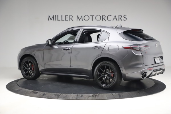 New 2021 Alfa Romeo Stelvio Ti Sport Q4 for sale Sold at Bentley Greenwich in Greenwich CT 06830 4