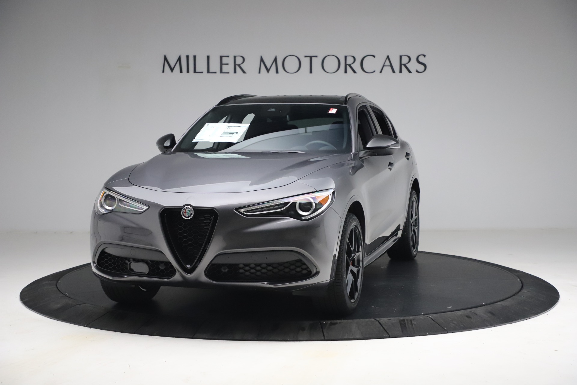 New 2021 Alfa Romeo Stelvio Ti Sport Q4 for sale Sold at Bentley Greenwich in Greenwich CT 06830 1