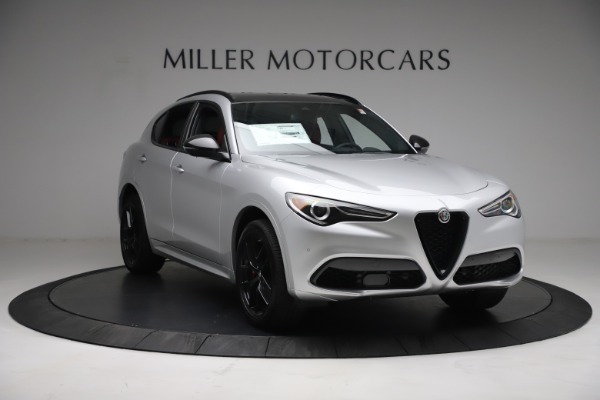 New 2021 Alfa Romeo Stelvio Ti Sport Q4 for sale Sold at Bentley Greenwich in Greenwich CT 06830 12