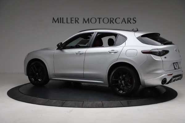 New 2021 Alfa Romeo Stelvio Ti Sport Q4 for sale Sold at Bentley Greenwich in Greenwich CT 06830 4