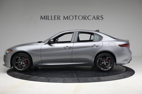 Used 2021 Alfa Romeo Giulia Ti Sport Q4 for sale Sold at Bentley Greenwich in Greenwich CT 06830 3