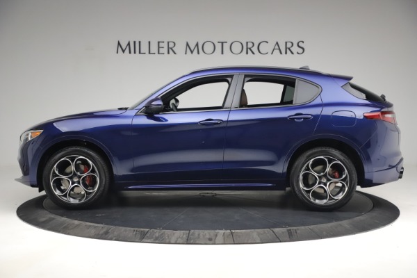 New 2021 Alfa Romeo Stelvio Ti Sport Q4 for sale Sold at Bentley Greenwich in Greenwich CT 06830 3