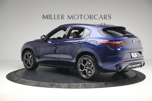 New 2021 Alfa Romeo Stelvio Ti Sport Q4 for sale Sold at Bentley Greenwich in Greenwich CT 06830 4