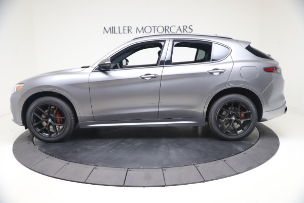 New 2021 Alfa Romeo Stelvio Ti Sport Q4 for sale Sold at Bentley Greenwich in Greenwich CT 06830 3