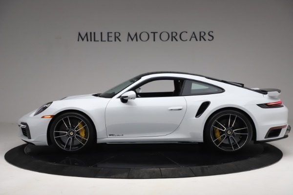 Used 2021 Porsche 911 Turbo S for sale Sold at Bentley Greenwich in Greenwich CT 06830 3