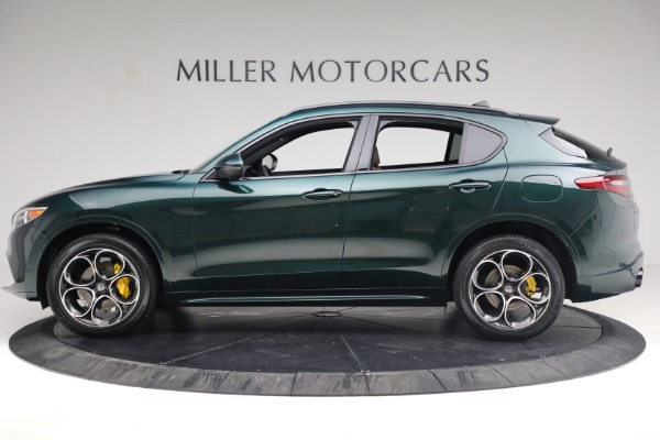 New 2021 Alfa Romeo Stelvio Ti Sport Q4 for sale Sold at Bentley Greenwich in Greenwich CT 06830 3