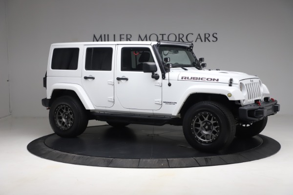 Used 2015 Jeep Wrangler Unlimited Rubicon Hard Rock for sale Sold at Bentley Greenwich in Greenwich CT 06830 10