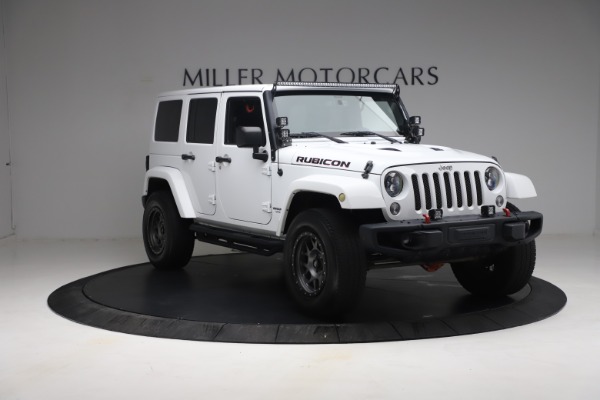 Used 2015 Jeep Wrangler Unlimited Rubicon Hard Rock for sale Sold at Bentley Greenwich in Greenwich CT 06830 11