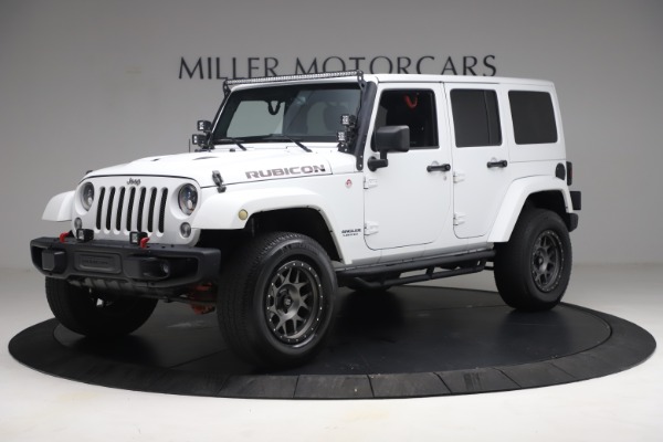 Used 2015 Jeep Wrangler Unlimited Rubicon Hard Rock for sale Sold at Bentley Greenwich in Greenwich CT 06830 2