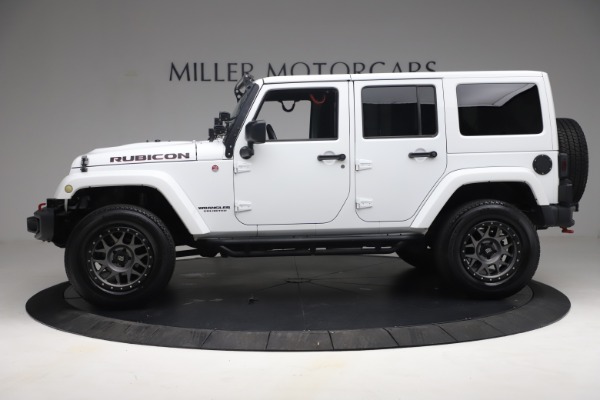 Used 2015 Jeep Wrangler Unlimited Rubicon Hard Rock for sale Sold at Bentley Greenwich in Greenwich CT 06830 3