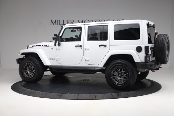 Used 2015 Jeep Wrangler Unlimited Rubicon Hard Rock for sale Sold at Bentley Greenwich in Greenwich CT 06830 4