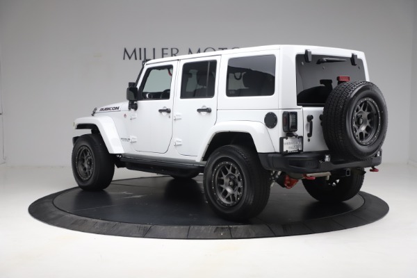 Used 2015 Jeep Wrangler Unlimited Rubicon Hard Rock for sale Sold at Bentley Greenwich in Greenwich CT 06830 5