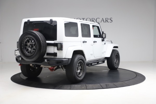 Used 2015 Jeep Wrangler Unlimited Rubicon Hard Rock for sale Sold at Bentley Greenwich in Greenwich CT 06830 7