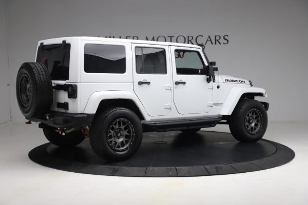 Used 2015 Jeep Wrangler Unlimited Rubicon Hard Rock for sale Sold at Bentley Greenwich in Greenwich CT 06830 8