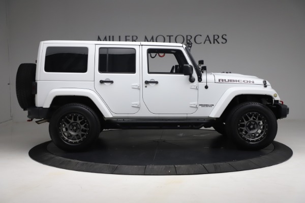 Used 2015 Jeep Wrangler Unlimited Rubicon Hard Rock for sale Sold at Bentley Greenwich in Greenwich CT 06830 9