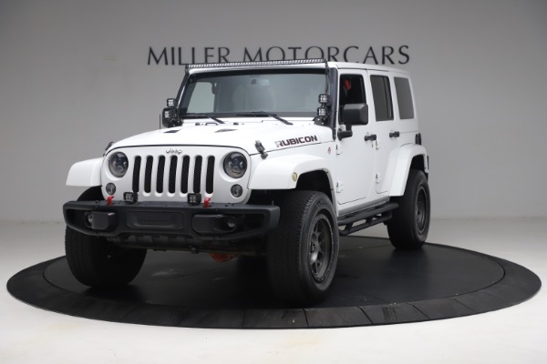 Used 2015 Jeep Wrangler Unlimited Rubicon Hard Rock for sale Sold at Bentley Greenwich in Greenwich CT 06830 1